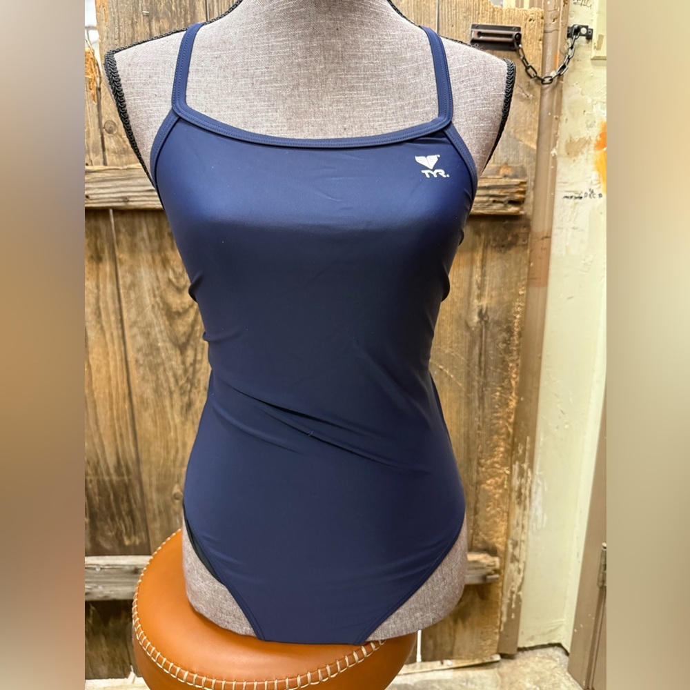 TYR Women's Classic Navy One-Piece Swimsuit